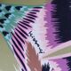 Pair of toad armchairs Napoleon III tapestry missoni italy