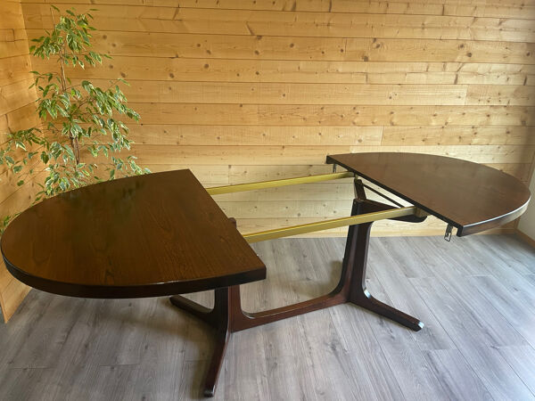Table ovale extensible Baumann, jusqu’à 12 couverts