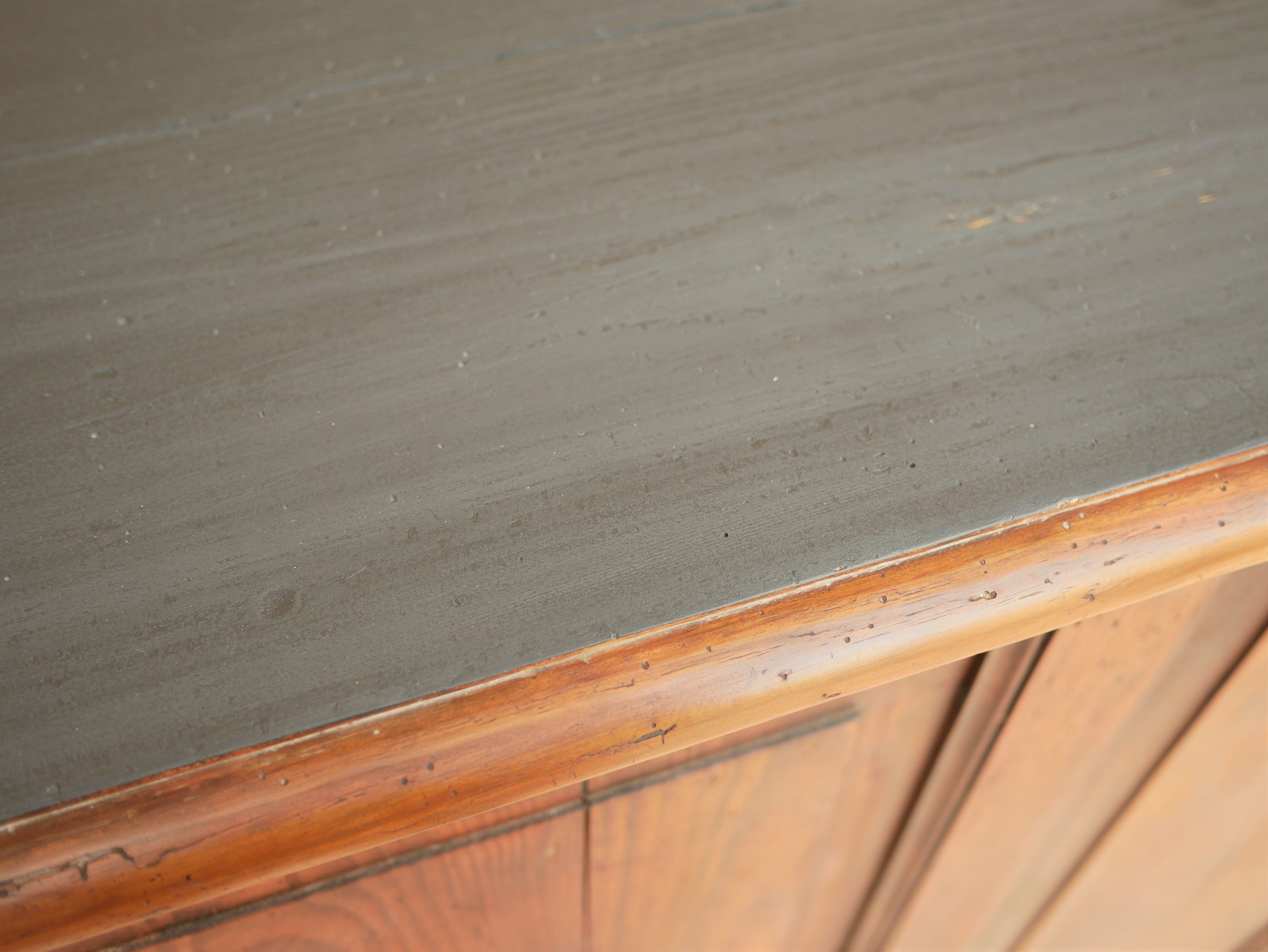 Meuble comptoir en bois