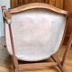 Fauteuil bois et cuir