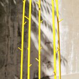 Yellow lase metal coat hanger 90's