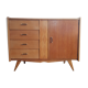 Vintage Scandinavian wooden row