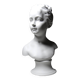 Limoges porcelain biscuit bust C. Tharaud, Louise Brongniard