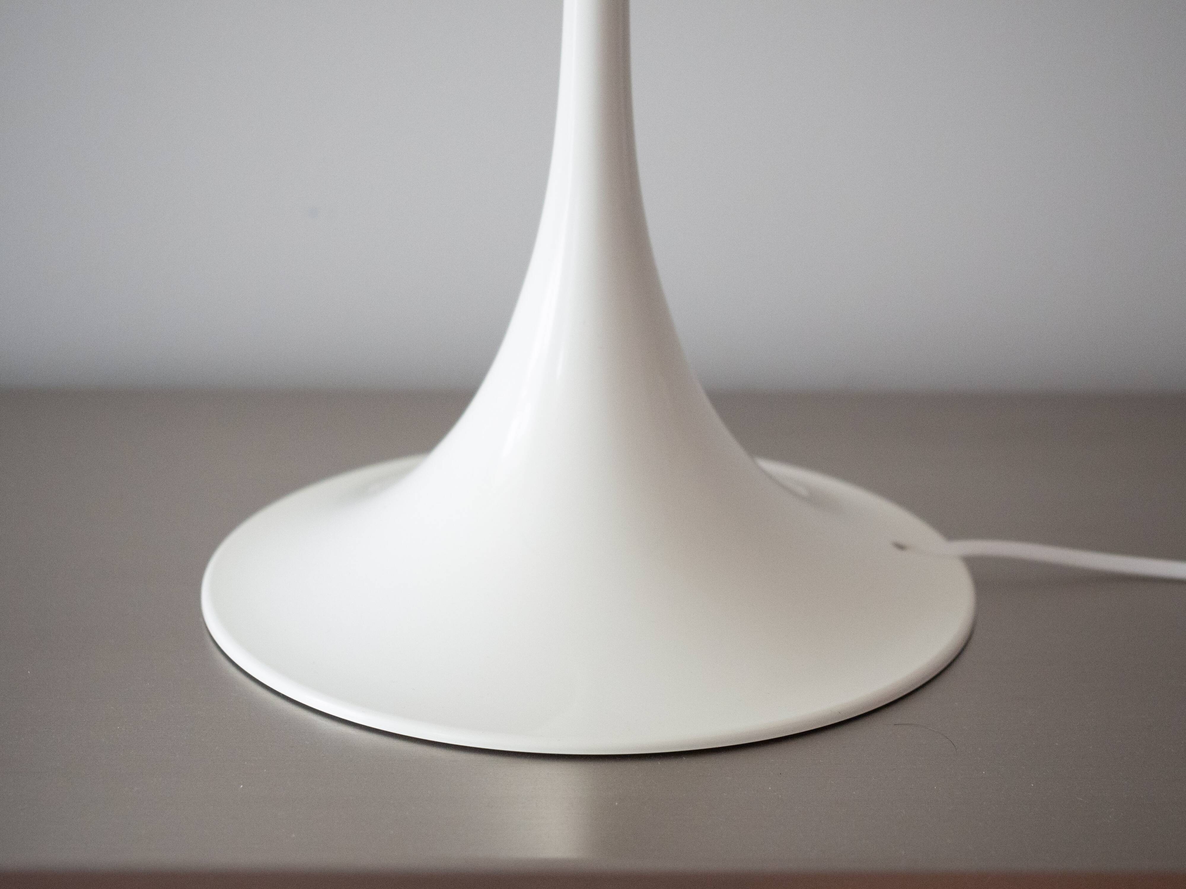 Lampe de table Panthella vintage danoise par Verner Panton, Louis Poulsen, 1971
