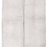 Terracota wool moroccan shaggy rug, Turkish wool rugs orange terracota