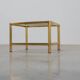 Table basse carrée Mid-Century par Fedam, Belgique