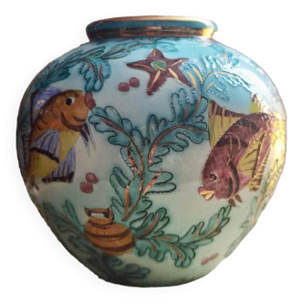 Ball vase - Cerart Monaco signed - 1960