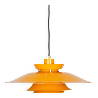 Suspension vintage danoise de Bent Nordsted, Lyskaer, années 1980