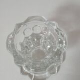 Set of 2 Reims glass candle holders