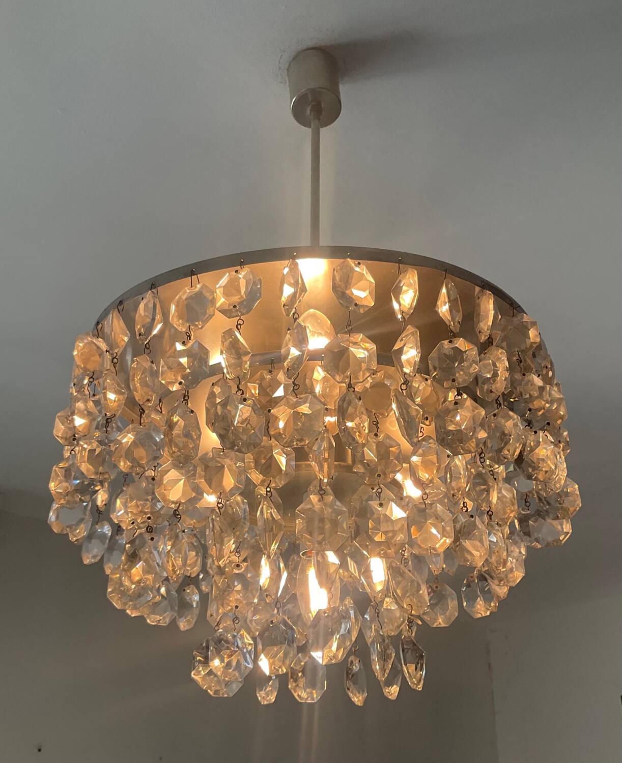 70s Tassel Cascade Chandelier