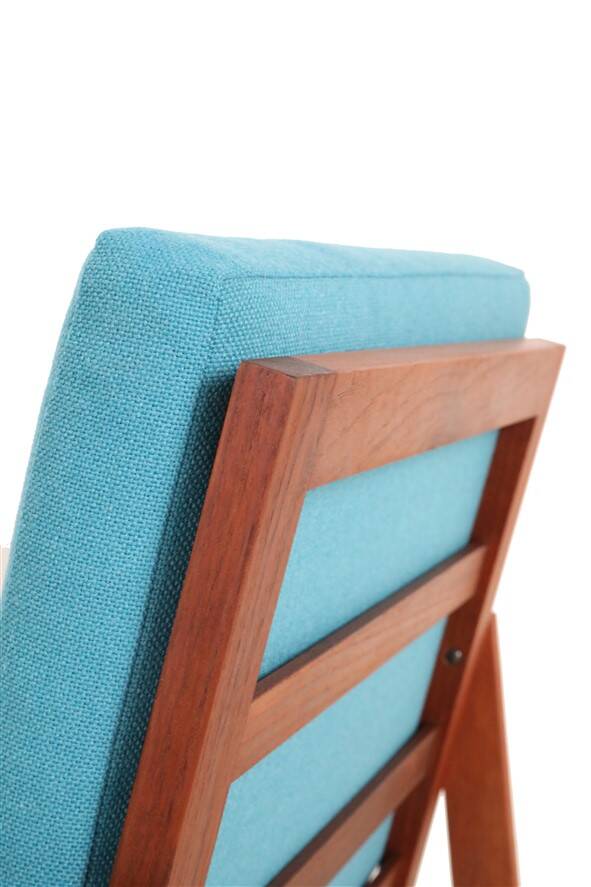 Ensemble de 2 fauteuils en teck "Capella" restaurés d'Illum Wikkelsø / Niels Eilersen.