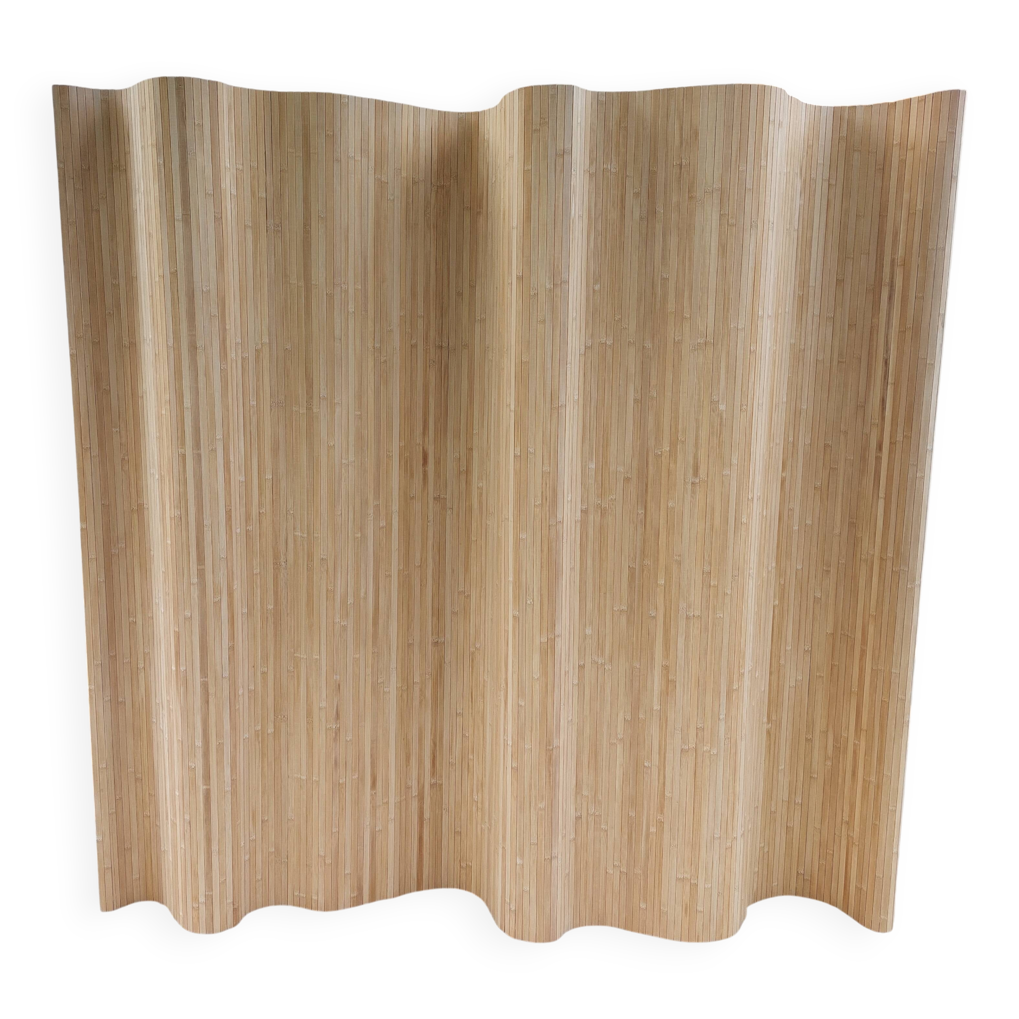 grand paravent lattes en bois