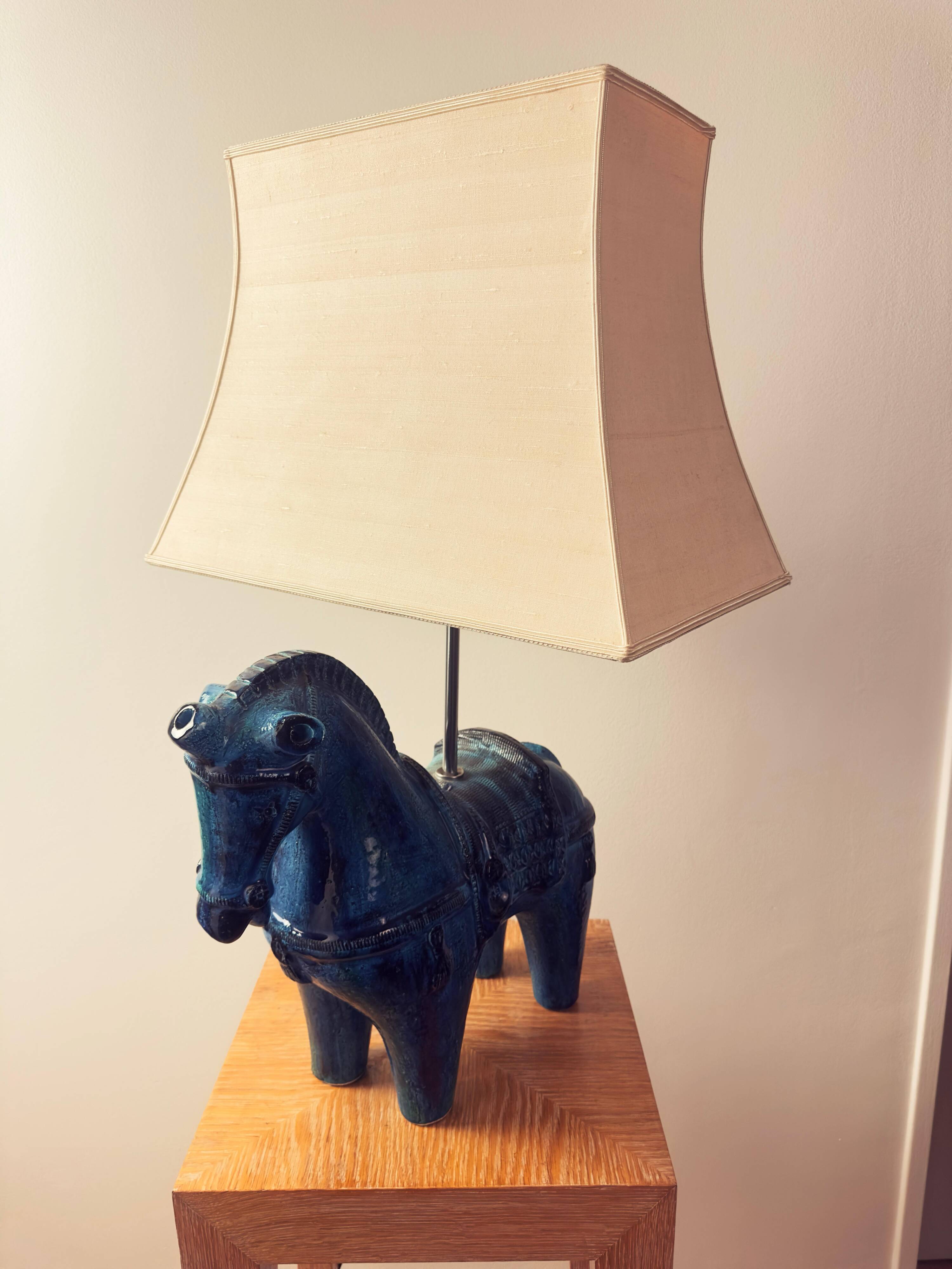 Iconic Aldo Londi Horse Lamp for Bitossi – Sculptural Italian Ceramic, 1960s