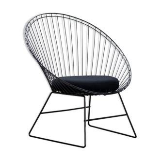 Dutch wire chair by C. Braakman and A. Dekker for Pastoe and Tomado