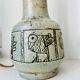 Ceramic lamp base by Jacques Blin