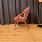 Fauteuil unique dans le style de Miroslav Navratil, Tchécoslovaquie, années 1950/1960