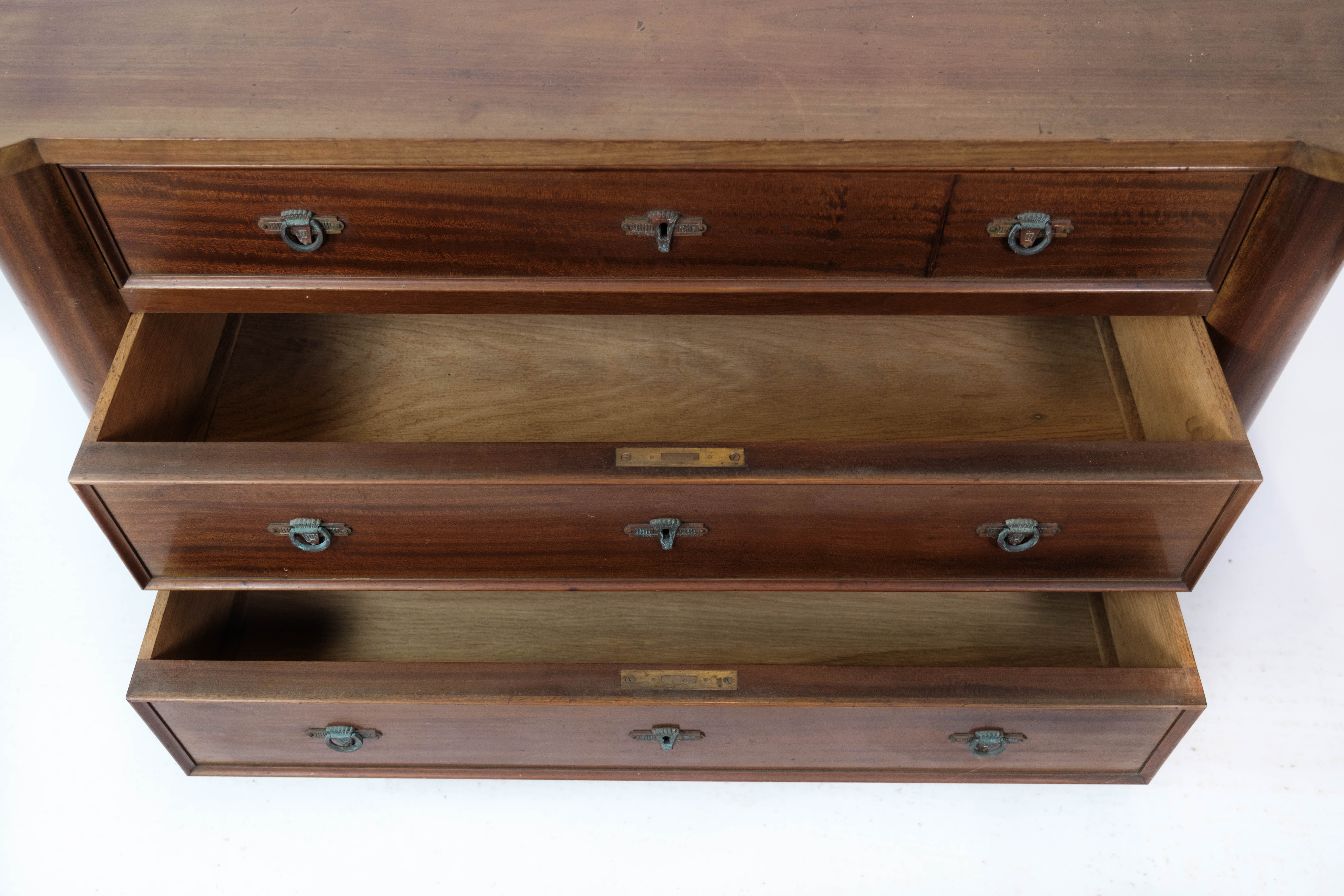 Chest of drawers of mahogany, 1920s