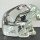 Semi-crystal candle holder Polar BEAR Shape Vintage