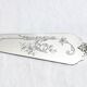 Silver pie server