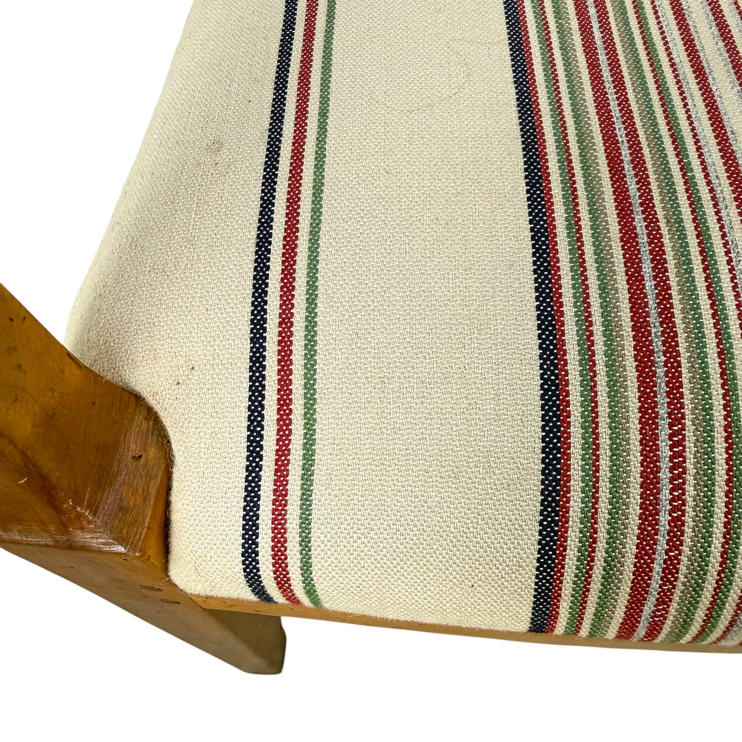 Dutch Empire Lyre Back Armchair in Cherrywood