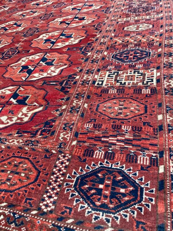 Ancient carpet Bukhara tekke 234x310