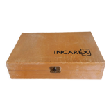 Box compartmentalized wooden