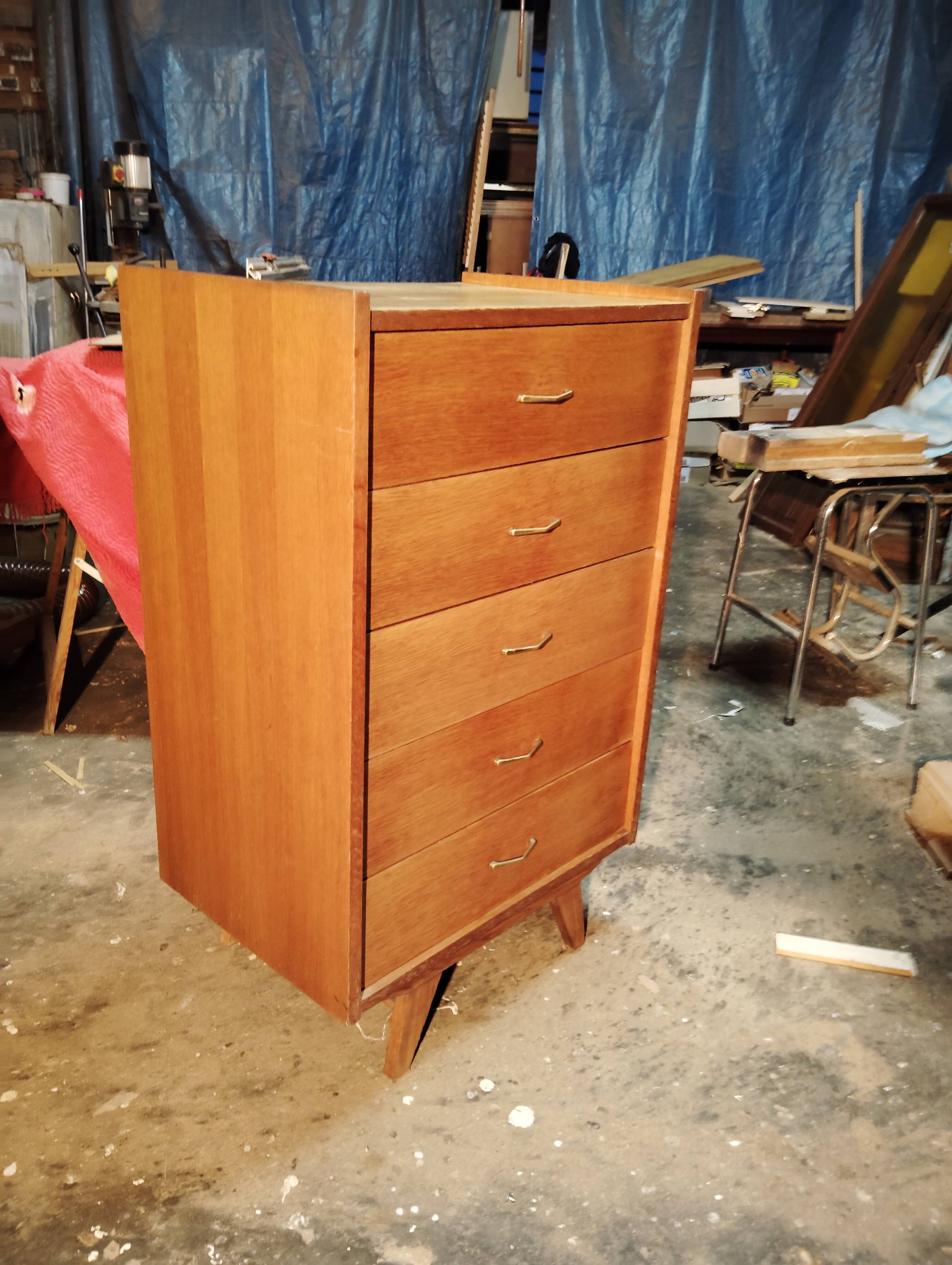 Vintage chest of drawers, tallboy, and dresser.