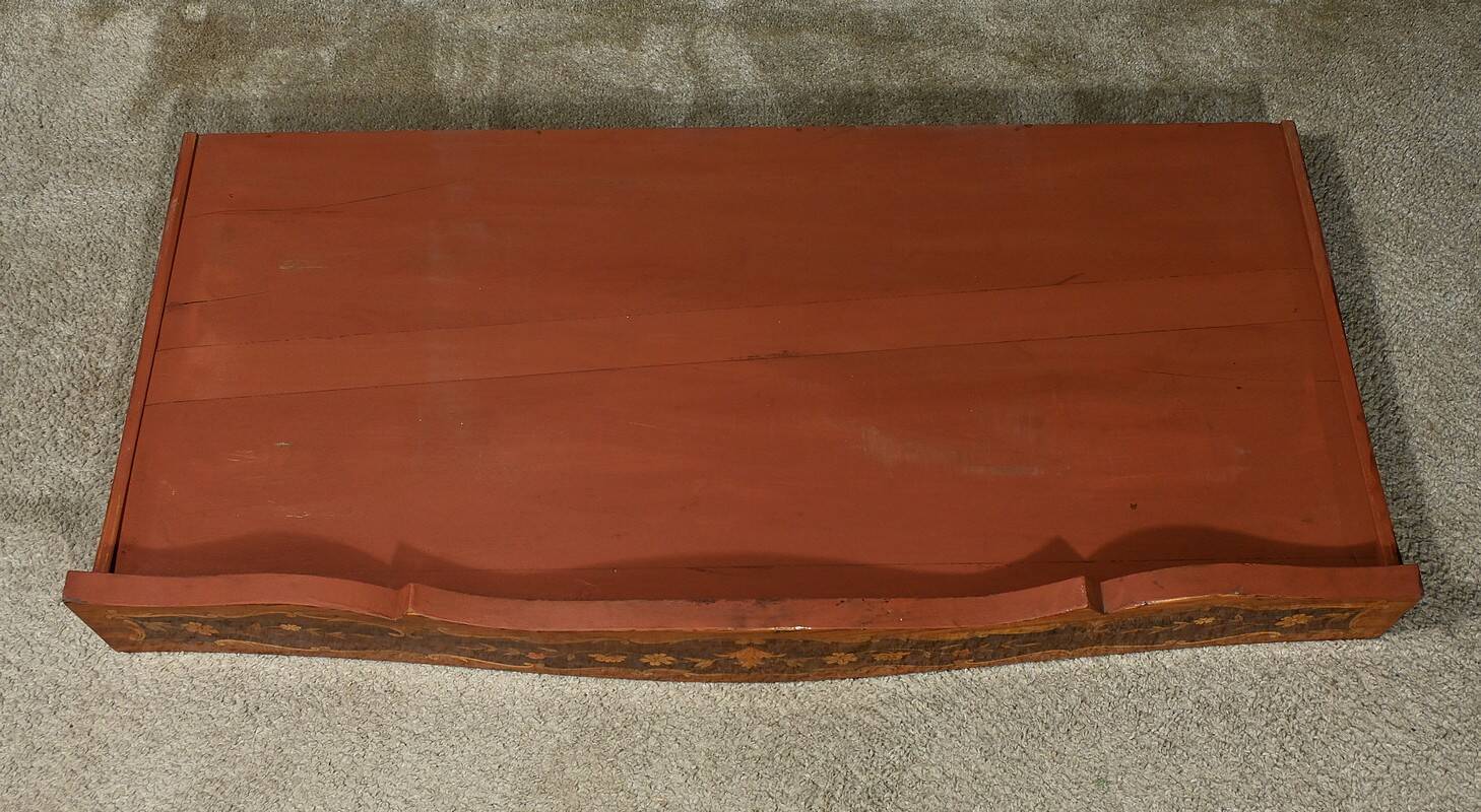 Rosewood Table with Marquetry, Napoléon III period