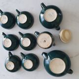 Art Deco tea set earthenware SALINS