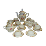 Service à café complet en porcelaine