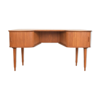 Mid-Century Norwegian Teak Desk, 1960s.
