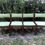 Danish Scandinavian teak chairs Uldum Möbelfabrik 60s