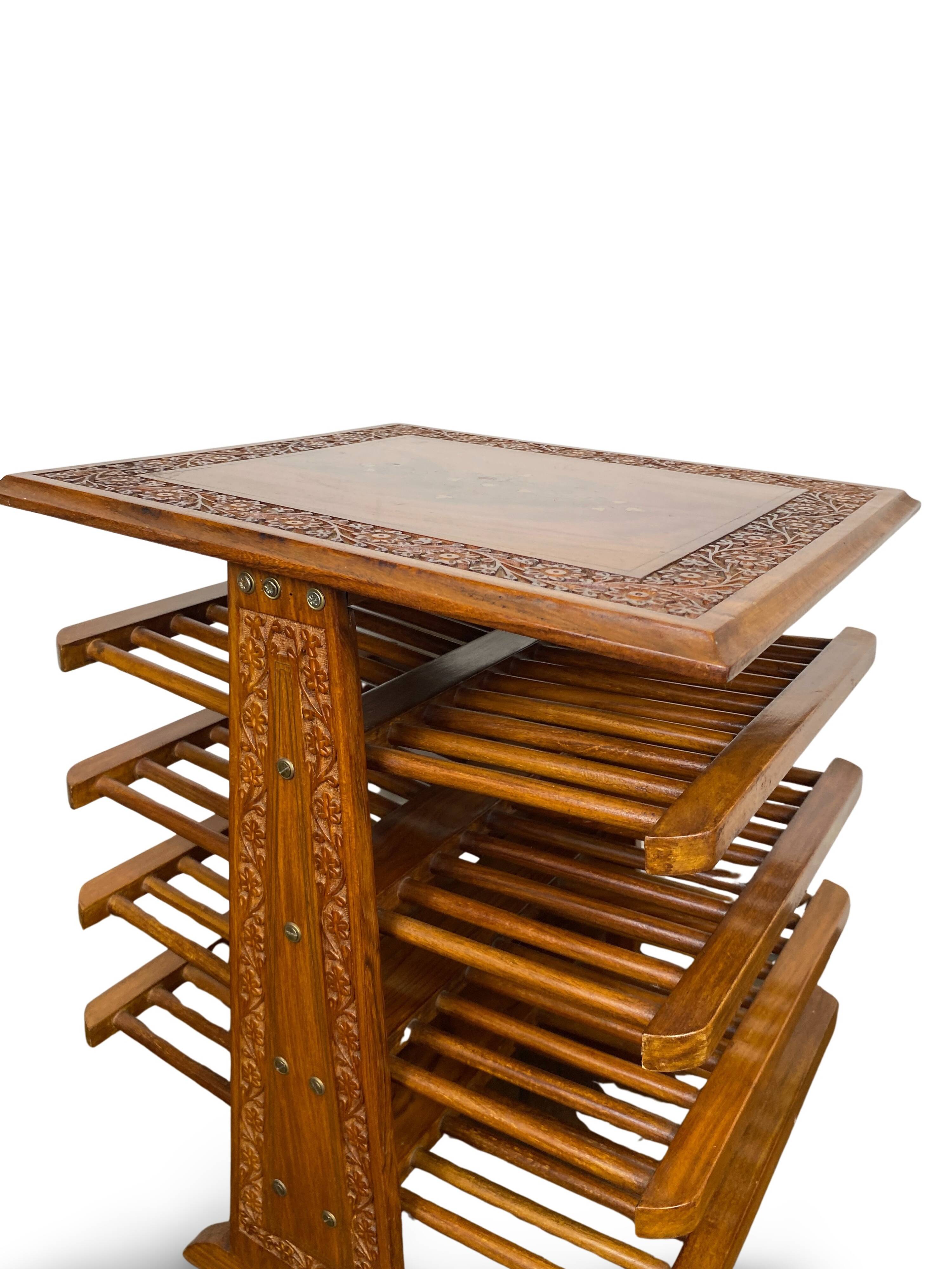 Wooden magazine rack, Circa 1950