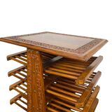 Wooden magazine rack, Circa 1950