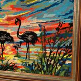 Flamingo canvas