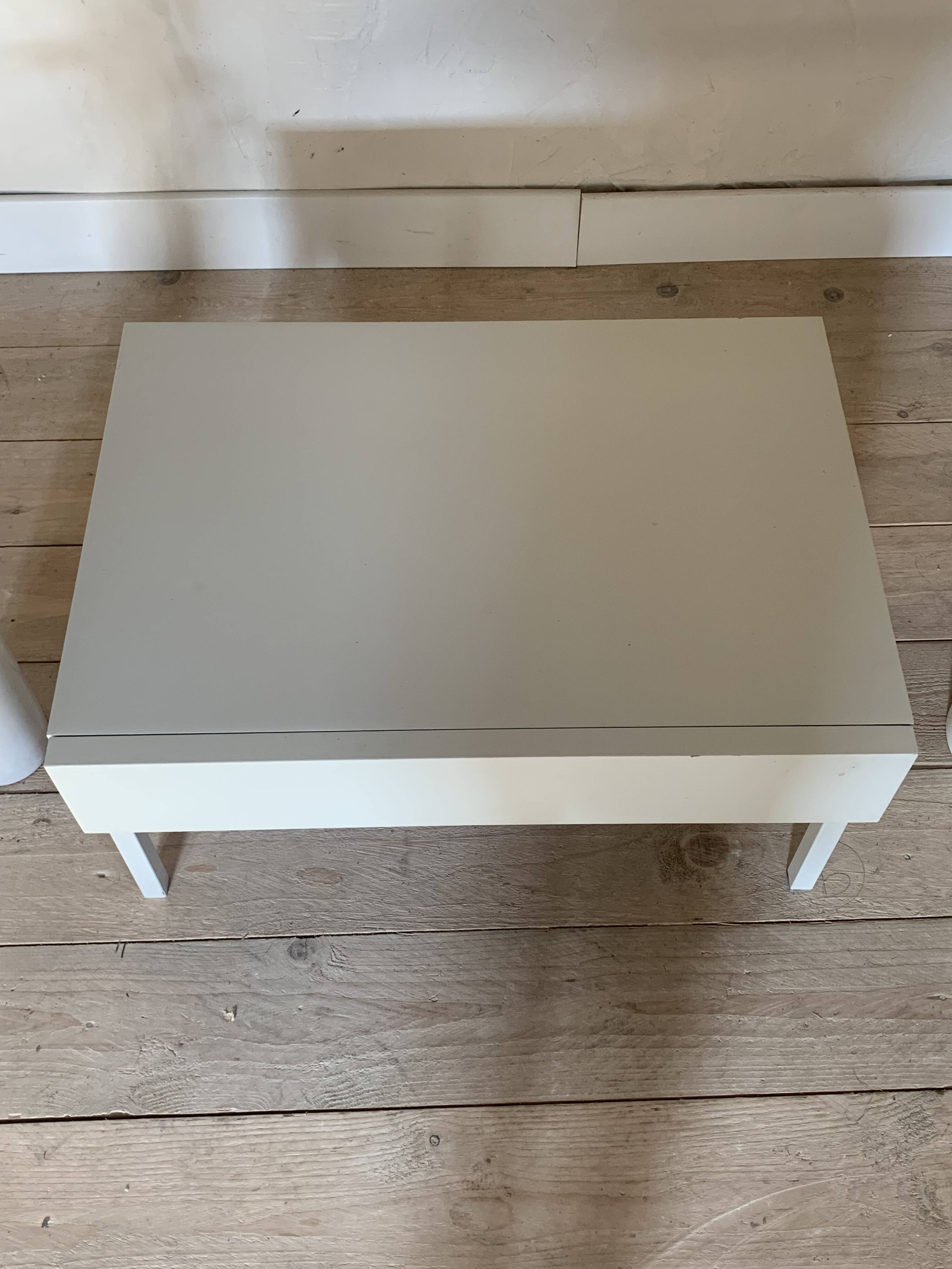 Table chevet bout de canapé vintage Interlubke