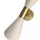 White butterfly wall lamp