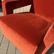 1x Cassina Utrecht chair Terracotta velvet in as new condition!!