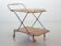 Scandinavian Minimalistic Foldable and Mobile Teak Tea Trolley Denmark 50S