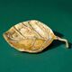 Brutalist leaf tray by David Marshall in bronze, 1970s