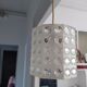 Vintage pendant lamp 1960/1970 white