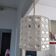Vintage pendant lamp 1960/1970 white