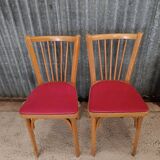 Paire de chaises bistrot Baumann