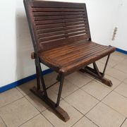 Banc de métro parisien