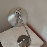 Vintage brushed aluminum wall lamp
