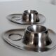 Vintage stainless steel egg cup
