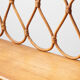 50/60 vintage rattan and wicker shelf