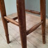 High oak stool