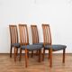 Danish teak dining chairs, set of 4