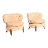 Pair of armchairs by Otto Schulz for Boet, 1940s